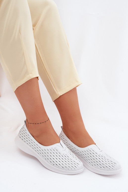 Āda Ažūrs apavi Sieviešu baltas krāsas Eliva