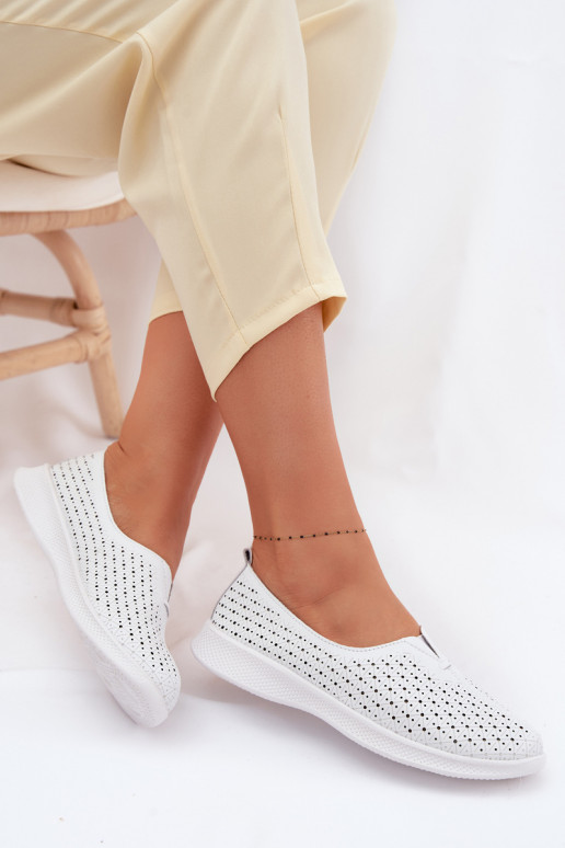 Āda Ažūrs apavi Sieviešu baltas krāsas Eliva