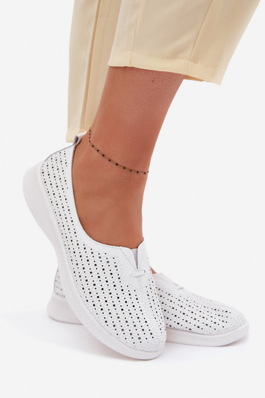 Āda Ažūrs apavi Sieviešu baltas krāsas Eliva