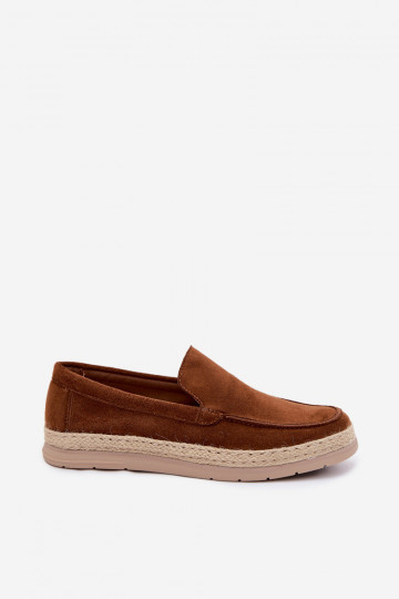 Vīriešu mocasīni espadrilles brūni Rexton 2