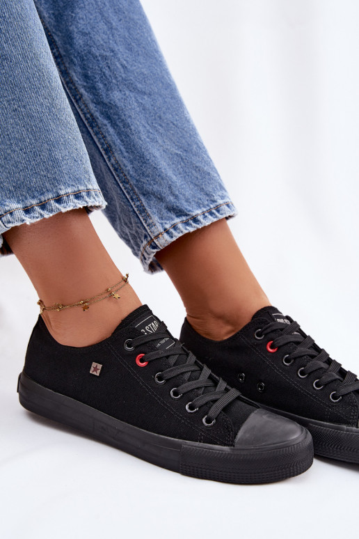 sieviešu puszābaki Big Star T274032 melnas krāsas