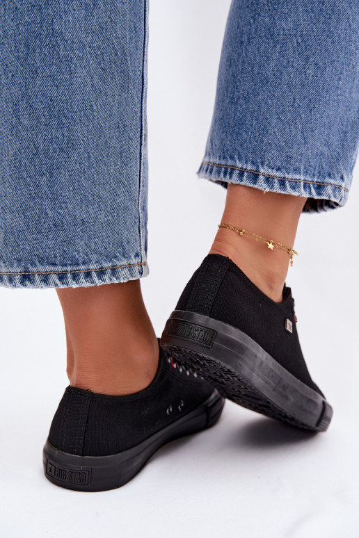 sieviešu puszābaki Big Star T274032 melnas krāsas