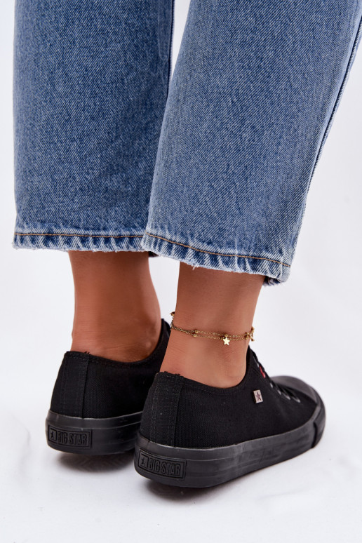 sieviešu puszābaki Big Star T274032 melnas krāsas