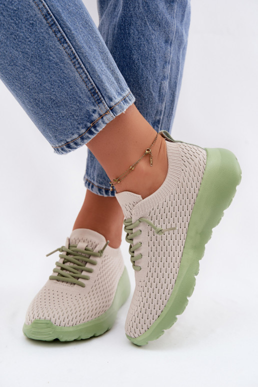 Auduma sporta apavi Sieviešu smilšu krāsas Helinae