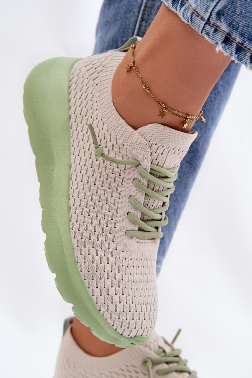 Auduma sporta apavi Sieviešu smilšu krāsas Helinae