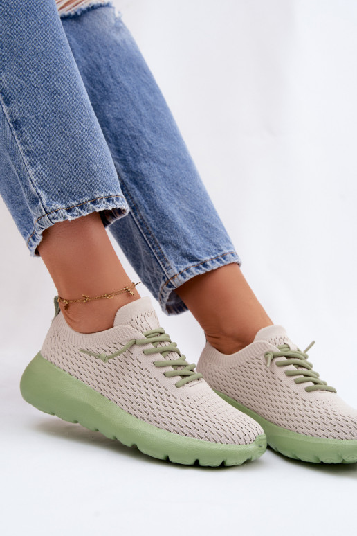 Auduma sporta apavi Sieviešu smilšu krāsas Helinae