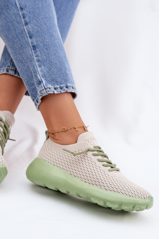 Auduma sporta apavi Sieviešu smilšu krāsas Helinae