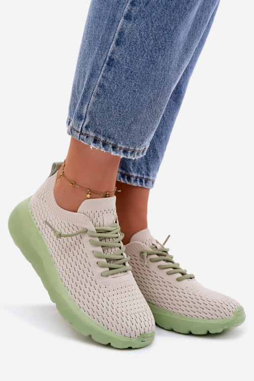 Auduma sporta apavi Sieviešu smilšu krāsas Helinae