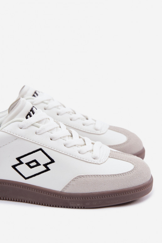 Sneakers modeļa apavi Unisex LOTTO VINTAL 2400250U baltas krāsas