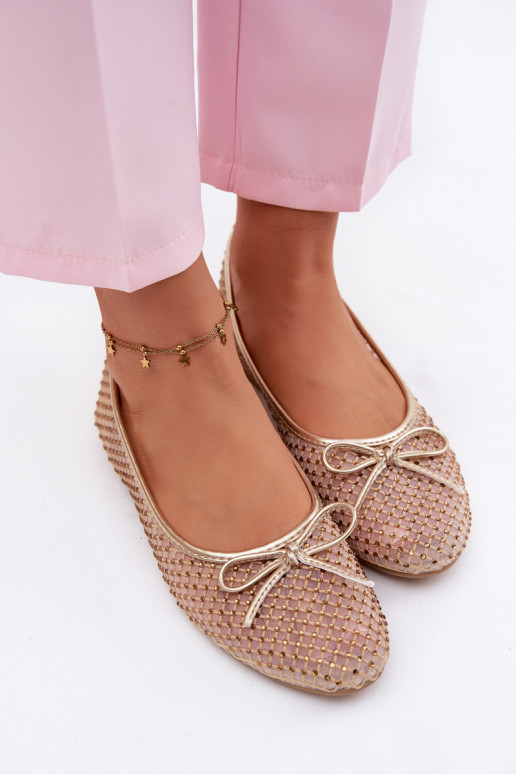 Tīkls Balerīnas Ar Dekorāciju Vinceza 62270 Zelta krāsas