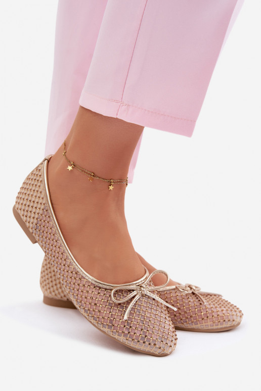 Tīkls Balerīnas Ar Dekorāciju Vinceza 62270 Zelta krāsas