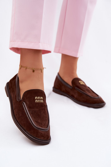 zempapēžu sieviešu mokasīniLamóInką Vinceza 62271 CzekoladoIne 2