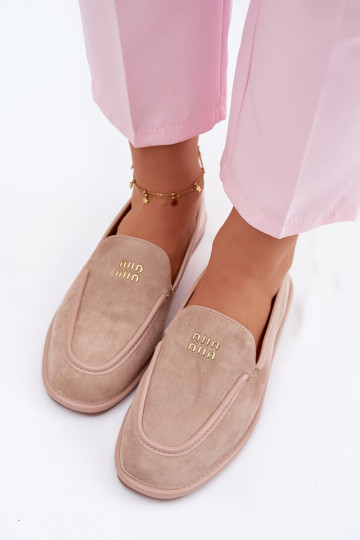 zempapēžu sieviešu mokasīniLamóInką Vinceza 62271 smilšu krāsas