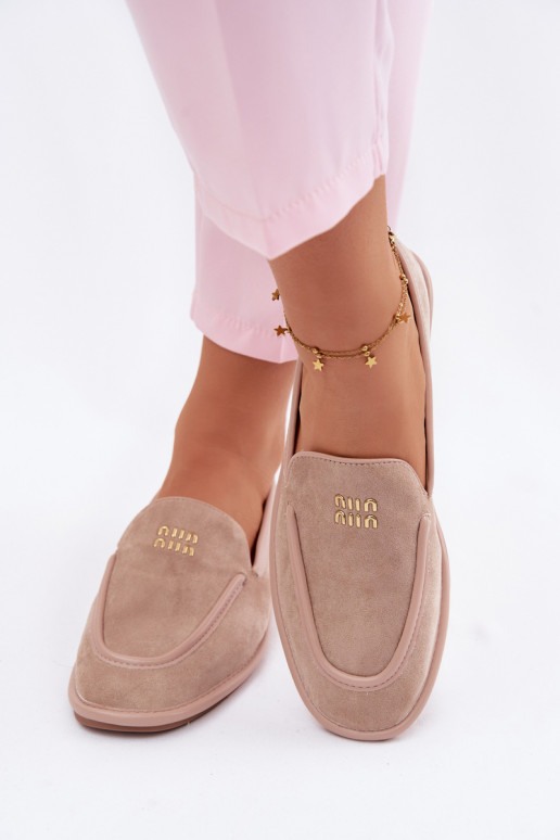 zempapēžu sieviešu mokasīniLamóInką Vinceza 62271 smilšu krāsas
