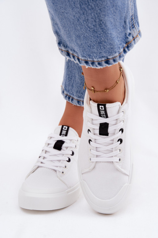 sieviešu puszābaki Big Star NN274444 Memory Foam System baltas krāsas