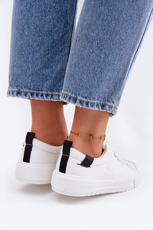 sieviešu puszābaki Big Star NN274444 Memory Foam System baltas krāsas