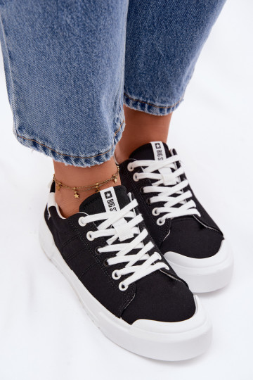 sieviešu puszābaki Big Star NN274446 Memory Foam System melnas krāsas 2