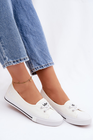 Sporta apavi sieviešu puszābaki Lee Cooper LCIN-26-31-4356 baltas krāsas