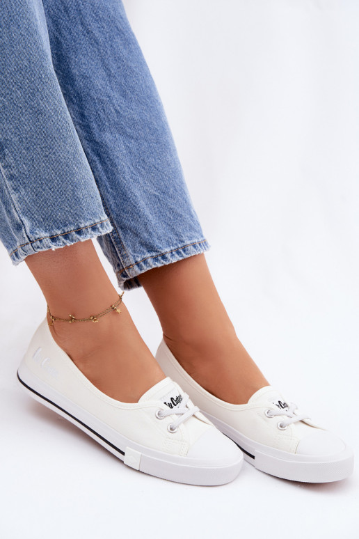 Sporta apavi sieviešu puszābaki Lee Cooper LCIN-26-31-4356 baltas krāsas