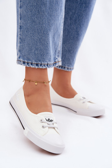 Sporta apavi sieviešu puszābaki Lee Cooper LCIN-26-31-4356 baltas krāsas 2