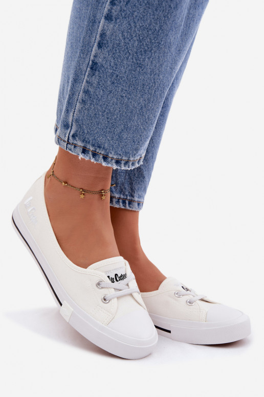 Sporta apavi sieviešu puszābaki Lee Cooper LCIN-26-31-4356 baltas krāsas