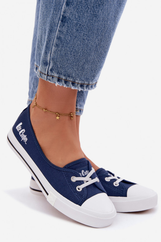 Sporta apavi sieviešu puszābaki Lee Cooper LCIN-26-31-4355 tumši zilas krāsas