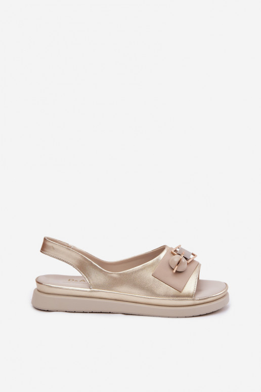 Sieviešu basenes Sieviešu ar ornamentiem D&A GR61-5932 Zelta krāsas