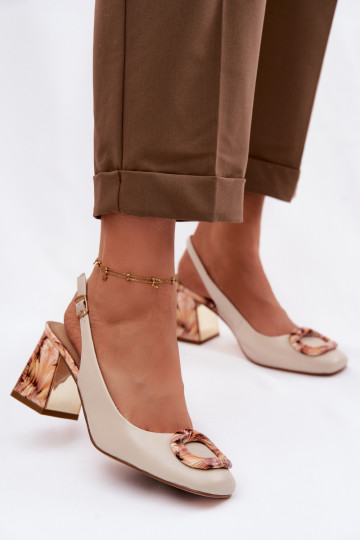 Āda Sieviešu basenes ar sprādzēm D&A LZ61-2010 smilšu krāsas