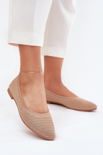 Tīkls Auduma balerīnas Sieviešu smilšu krāsas Sarina