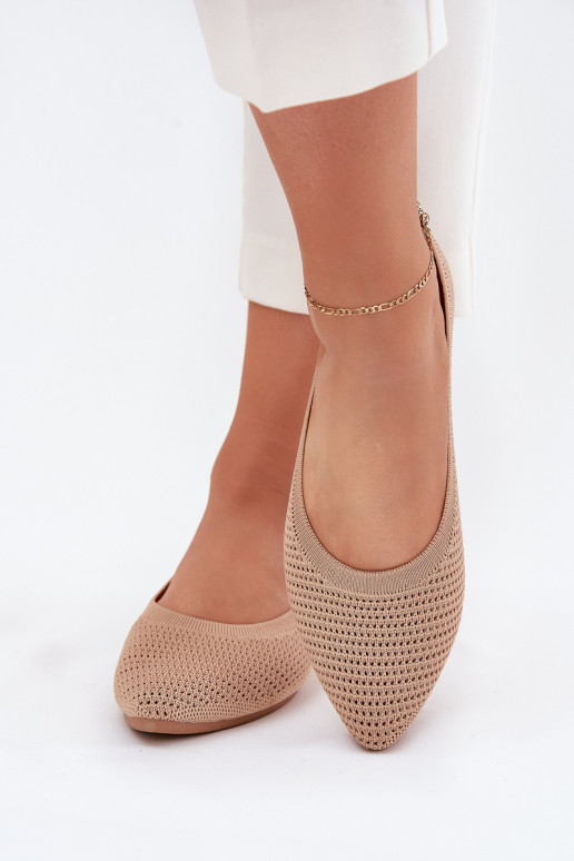 Tīkls Auduma balerīnas Sieviešu smilšu krāsas Sarina