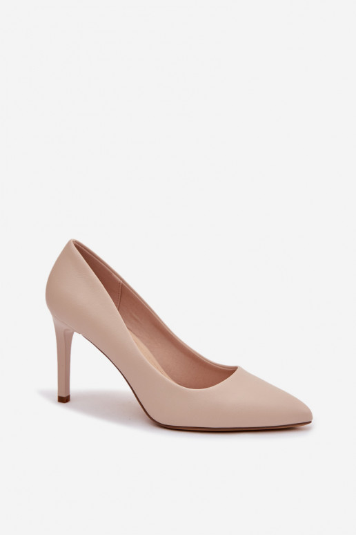 Eko Āda augstpapēžu kurpes Sergio Leone 1339 Ziloņkaula krāsas