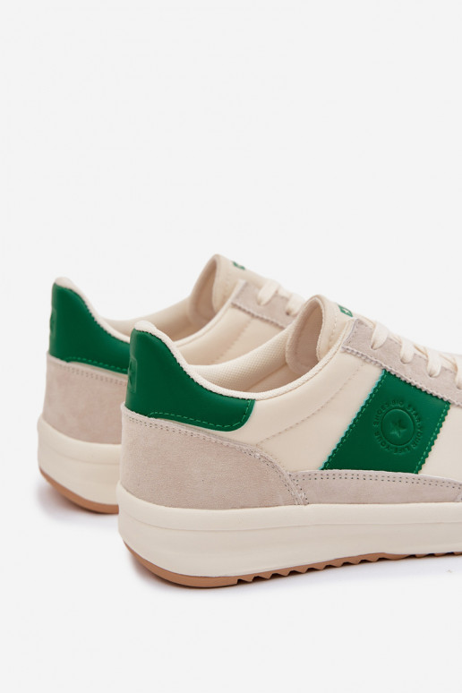 Sneakers modeļa apavi vīriešiem Big Star TT174041 smilšu krāsas