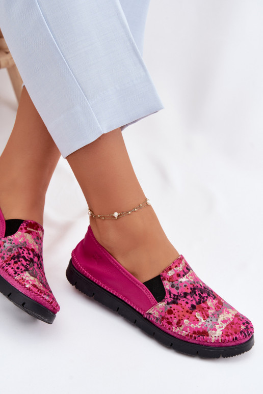 Slip-on modeļa puszābaki Tā irciejka 03512-73 rozā krāsas