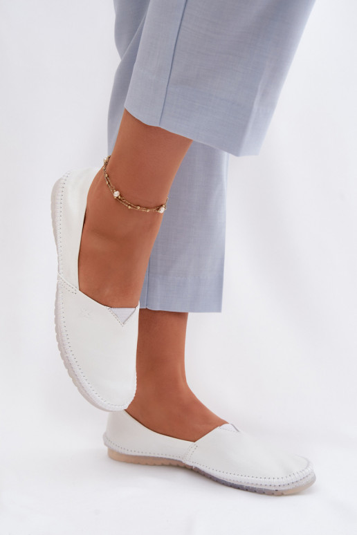 Sieviešu Balerīnas Tā irciejka 01930-11 baltas krāsas