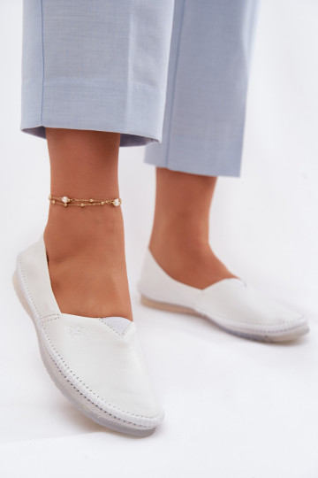 Sieviešu Balerīnas Tā irciejka 01930-11 baltas krāsas 2