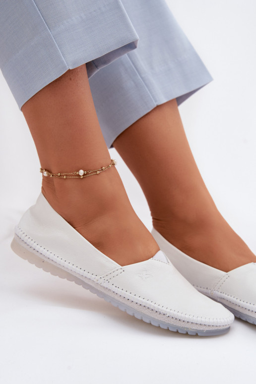 Sieviešu Balerīnas Tā irciejka 01930-11 baltas krāsas