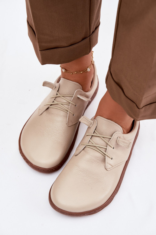 Āda apavi Barefoot Sieviešu Zazoo 10189 smilšu krāsas