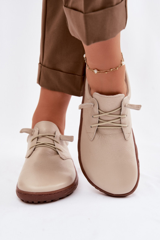 Āda apavi Barefoot Sieviešu Zazoo 10189 smilšu krāsas