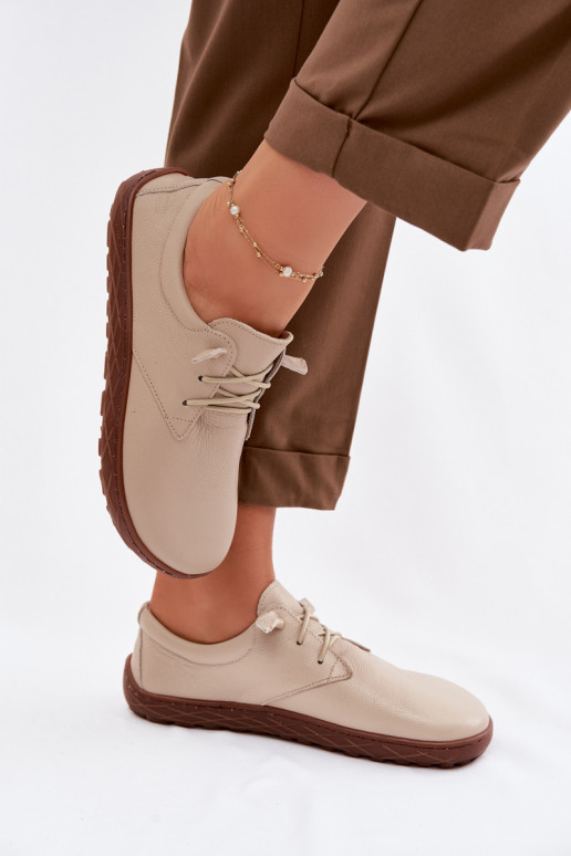 Āda apavi Barefoot Sieviešu Zazoo 10189 smilšu krāsas