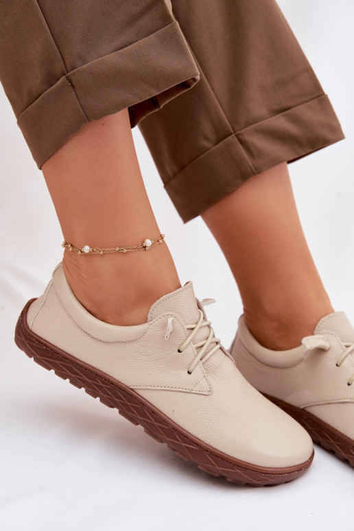 Āda apavi Barefoot Sieviešu Zazoo 10189 smilšu krāsas