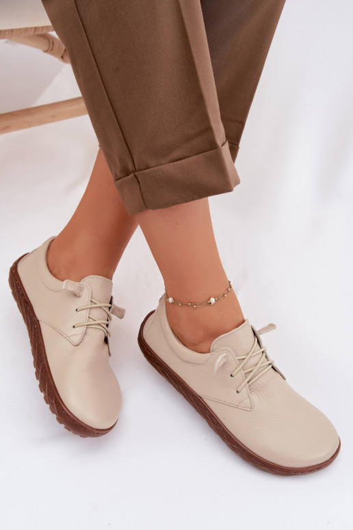 Āda apavi Barefoot Sieviešu Zazoo 10189 smilšu krāsas