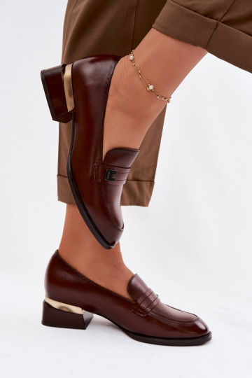 apavi Sieviešu Klockā Vinceza 58625 brūnas krāsas