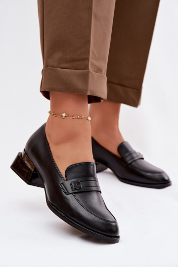 apavi Sieviešu Klockā Vinceza 58625 melnas krāsas 2