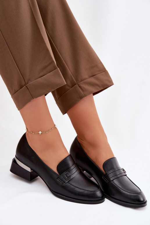 apavi Sieviešu Klockā Vinceza 58625 melnas krāsas