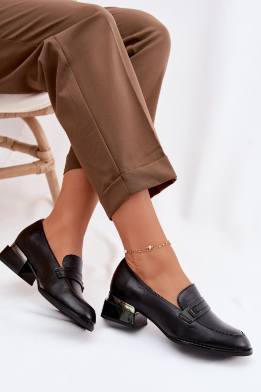 apavi Sieviešu Klockā Vinceza 58625 melnas krāsas