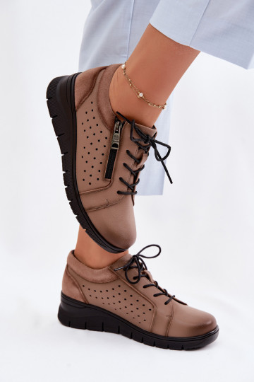 Āda apavi Sieviešu ar platformu Vinceza 39977 smilšu krāsas