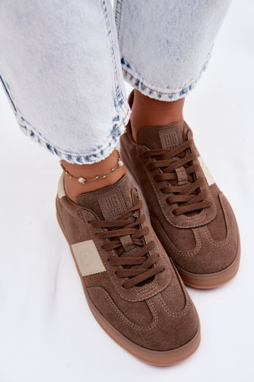 Sneakers modeļa apavi Sieviešu Big Star TT274116 brūnas krāsas