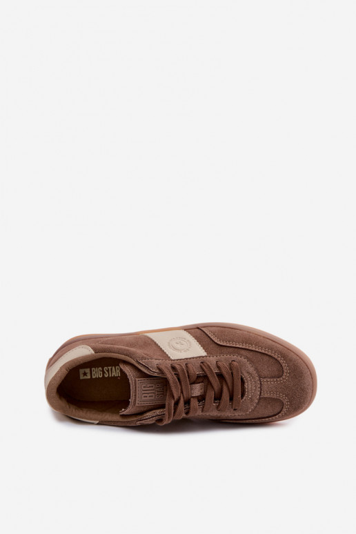 Sneakers modeļa apavi Sieviešu Big Star TT274116 brūnas krāsas