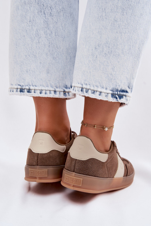 Sneakers modeļa apavi Sieviešu Big Star TT274116 brūnas krāsas