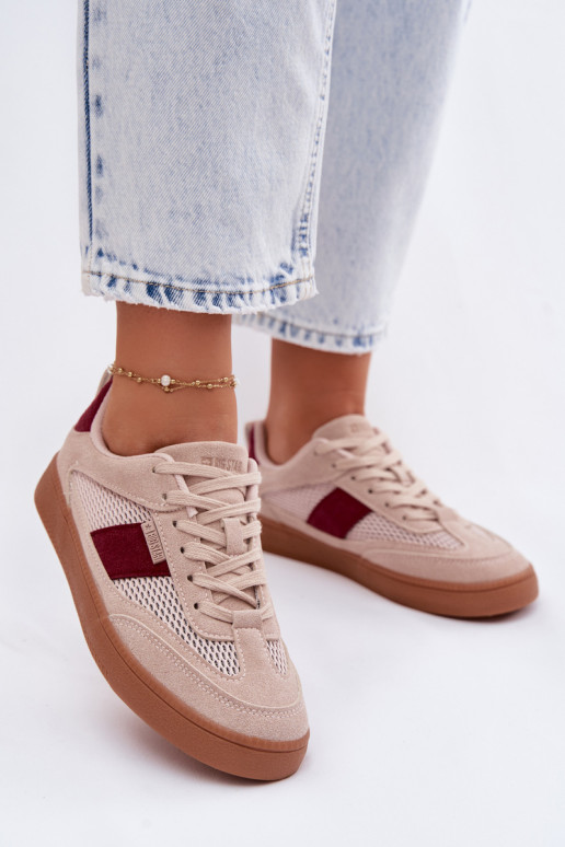 Sneakers modeļa apavi Sieviešu Big Star TT274760 Rozā krāsas